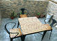 여가 다방 막대기를 위해 놓이는 간단한 현대 단단한 나무로 되는 옥외 가구 발코니 테이블 의자 협력 업체